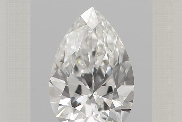 0.19 Carat Pear Diamond