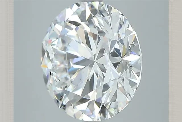 5.03 Carat Round Diamond