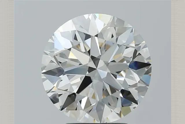 3.70 Carat Round Diamond