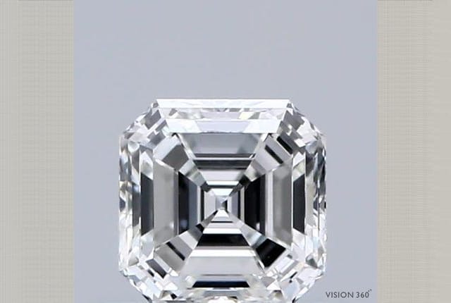 0.52 Carat Asscher Diamond