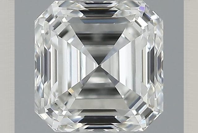 0.53 Carat Asscher Diamond