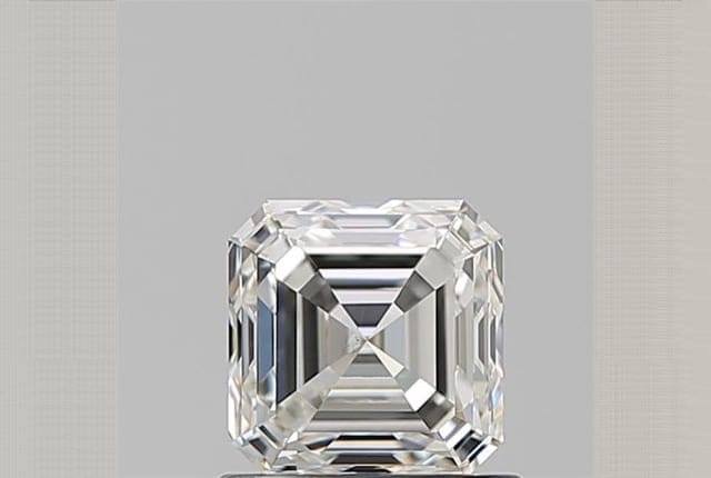 0.92 Carat Asscher Diamond