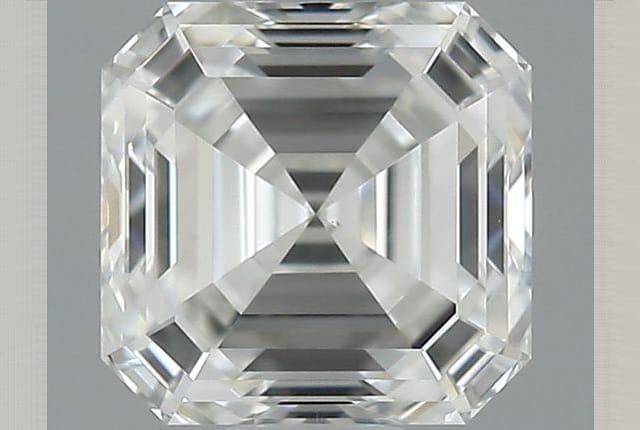 0.52 Carat Asscher Diamond