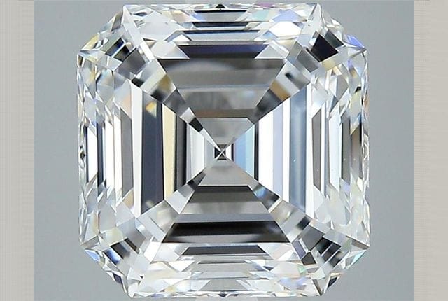 4.57 Carat Asscher Diamond