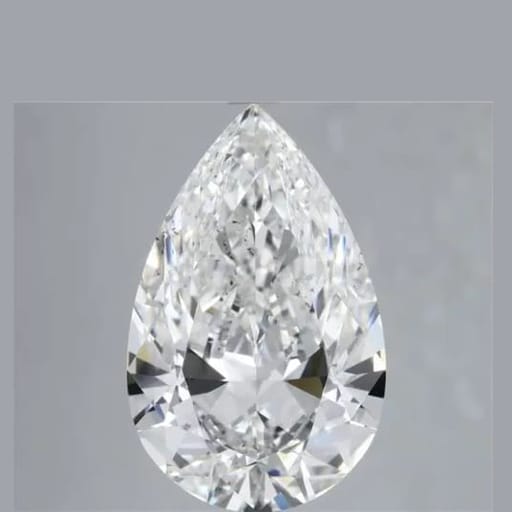 5.01 Carat Pear Diamond