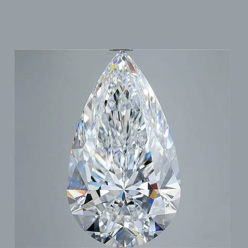 5.01 Carat Pear Diamond