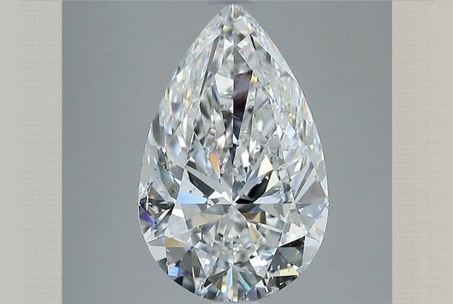 3.02 Carat Pear Diamond