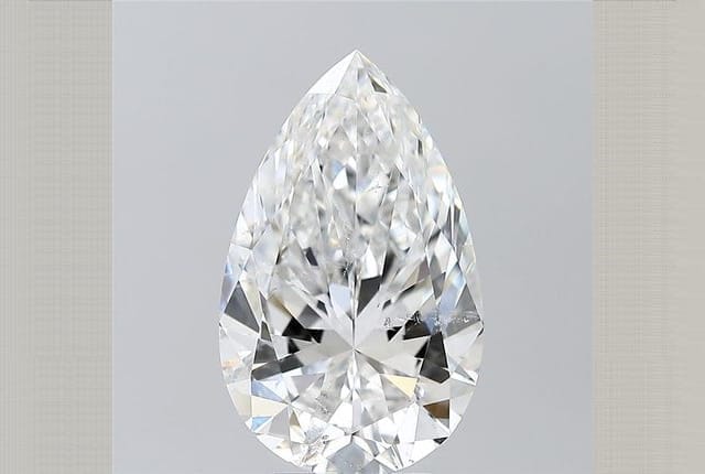 5.01 Carat Pear Diamond