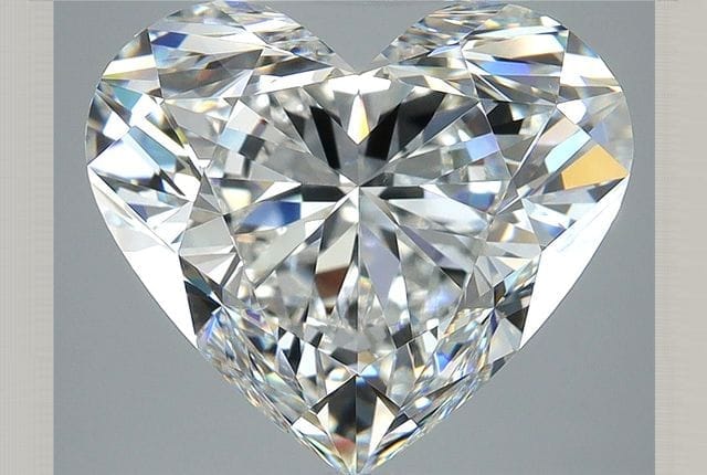 5.02 Carat Heart Diamond