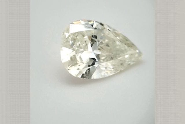 2.88 Carat Pear Diamond
