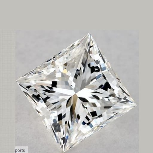 1.51 Carat Princess Diamond