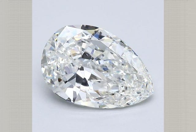 3.39 Carat Pear Diamond