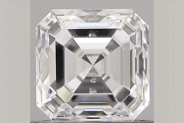 0.71 Carat Asscher Diamond