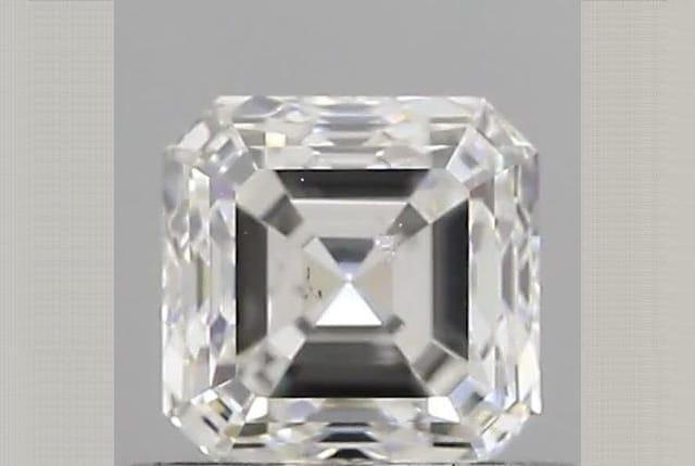 0.71 Carat Asscher Diamond