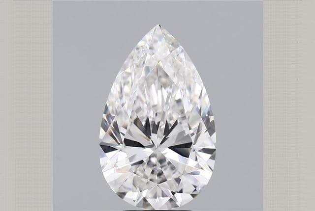 5.51 Carat Pear Diamond