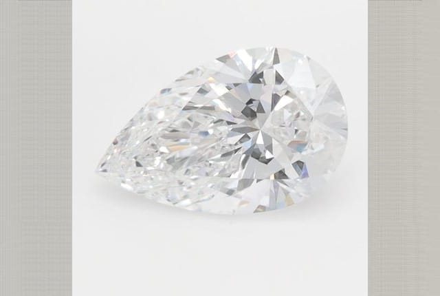 1.59 Carat Pear Lab Diamond