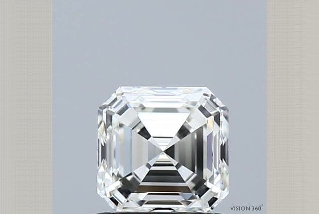 1.01 Carat Asscher Diamond