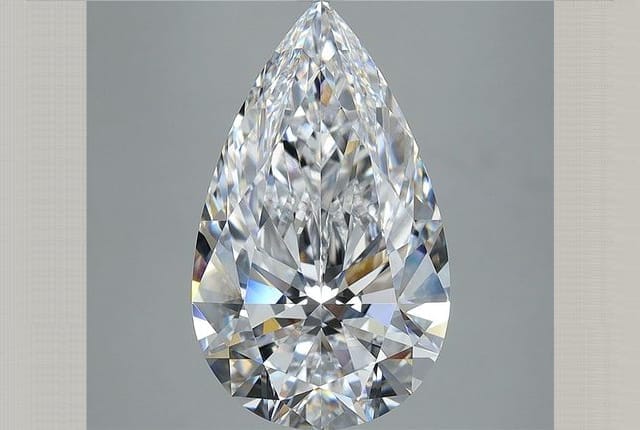 5.11 Carat Pear Diamond