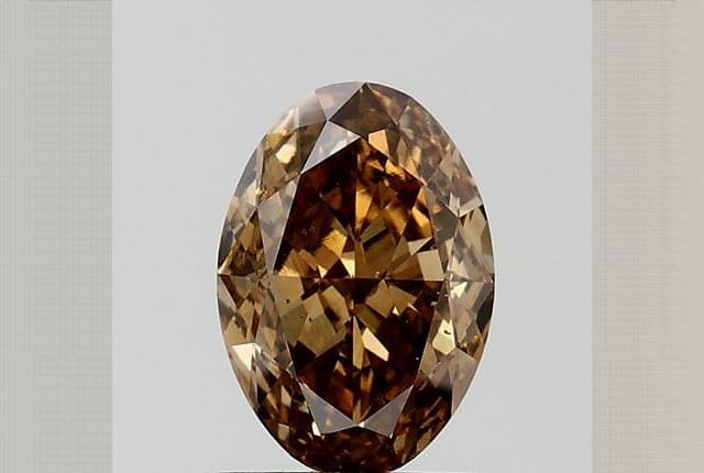 1.50 Carat Oval Yellow Diamond