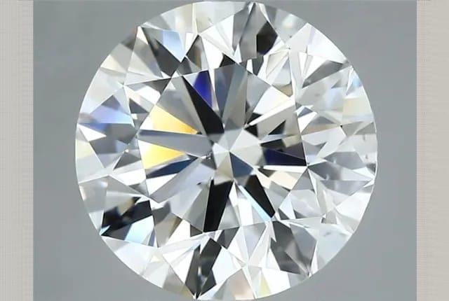 3.81 Carat Round Diamond