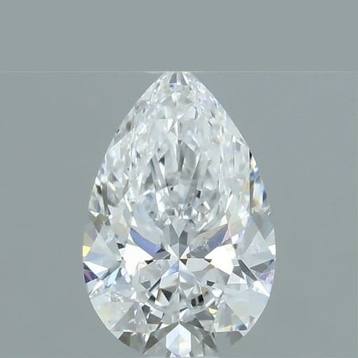 0.6 CTW Pear Diamonds