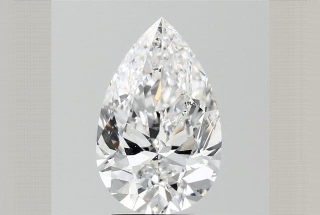 3.01 Carat Pear Diamond