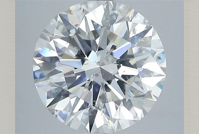 3.47 Carat Round Diamond
