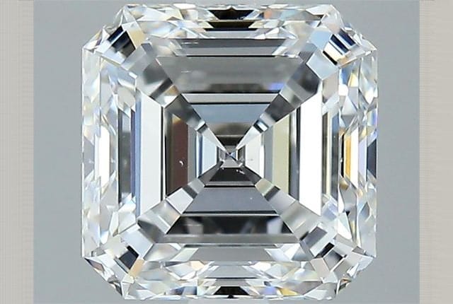 2.50 Carat Asscher Diamond