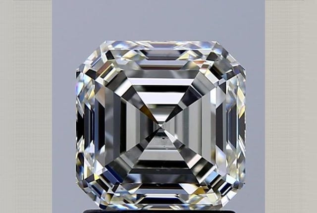 1.79 Carat Asscher Diamond