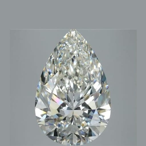 5.02 Carat Pear Diamond