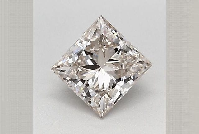 0.74 Carat Princess Lab Diamond
