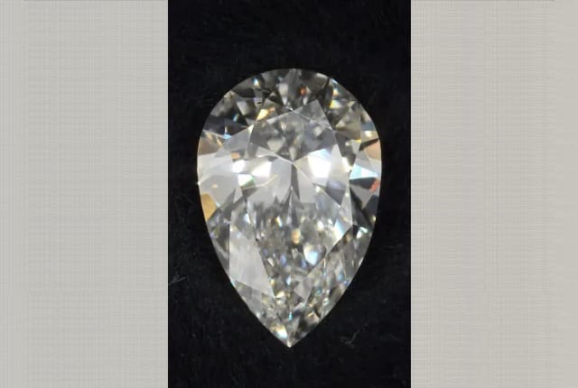 0.51 Carat Pear Lab Diamond