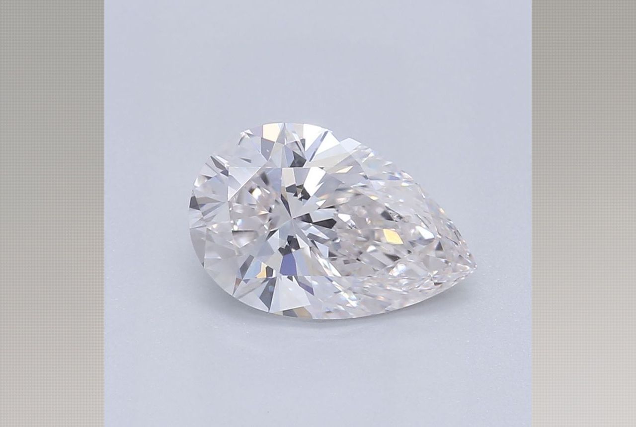 0.65 Carat Pear Lab Diamond