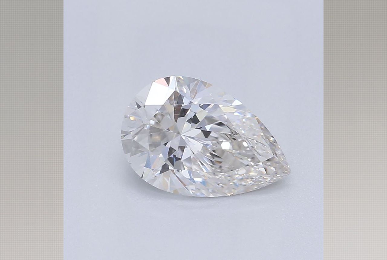 0.63 Carat Pear Lab Diamond