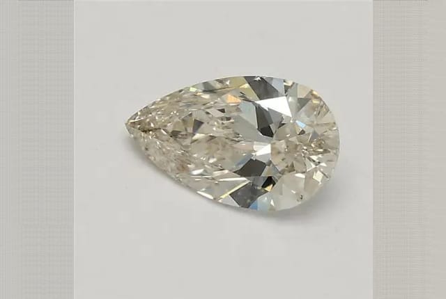 0.52 Carat Pear Lab Diamond
