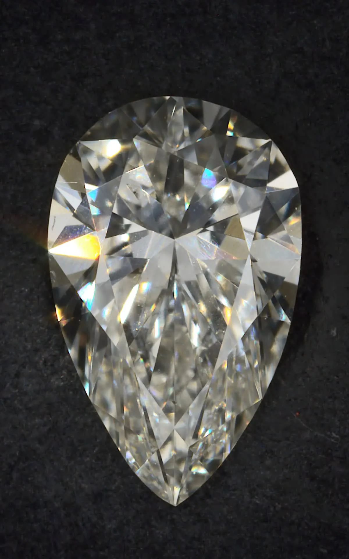 0.51 Carat Pear Lab Diamond