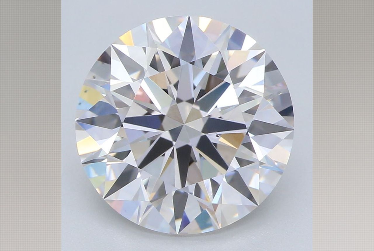 3.24 Carat Round Lab Diamond