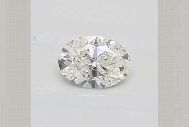 0.52 Carat Oval Lab Diamond