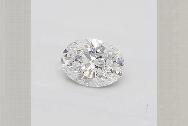 0.53 Carat Oval Lab Diamond