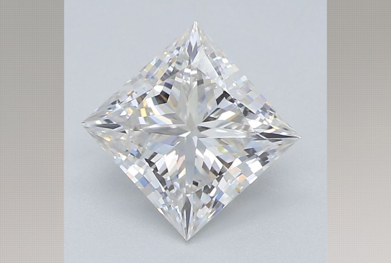 0.91 Carat Princess Lab Diamond