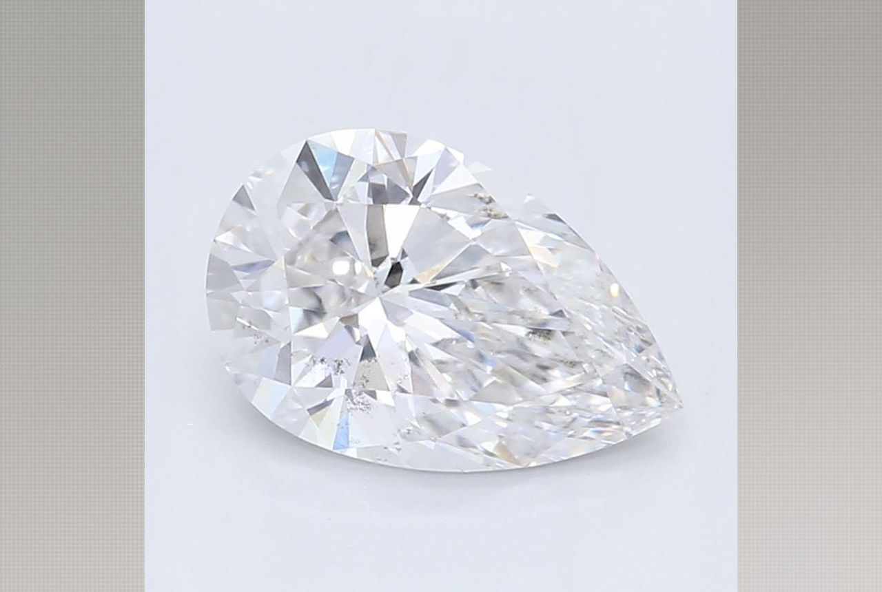 0.72 Carat Pear Lab Diamond