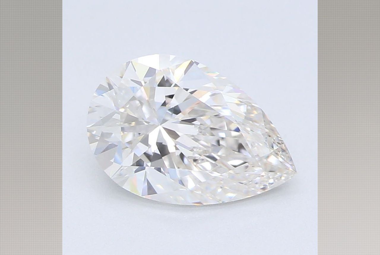 1.00 Carat Pear Lab Diamond