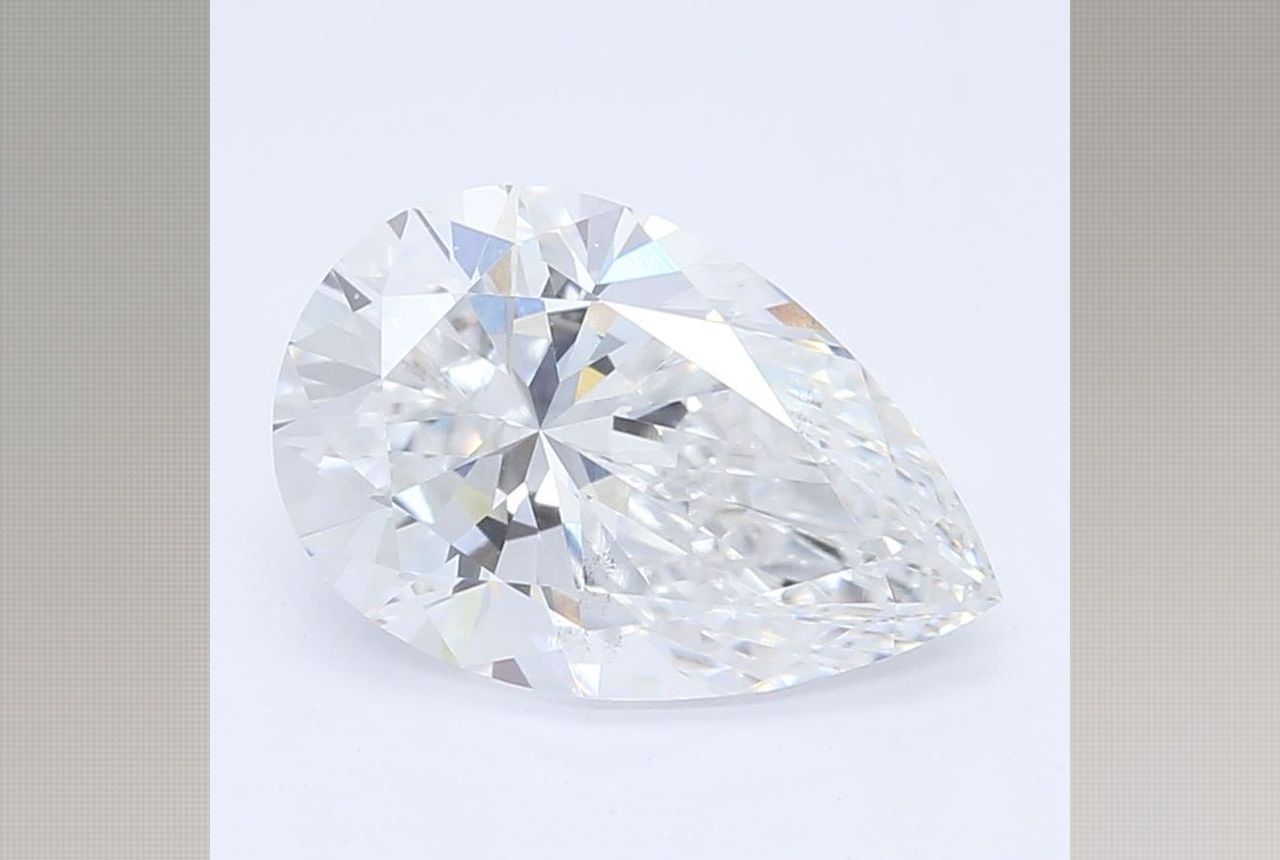 1.00 Carat Pear Lab Diamond