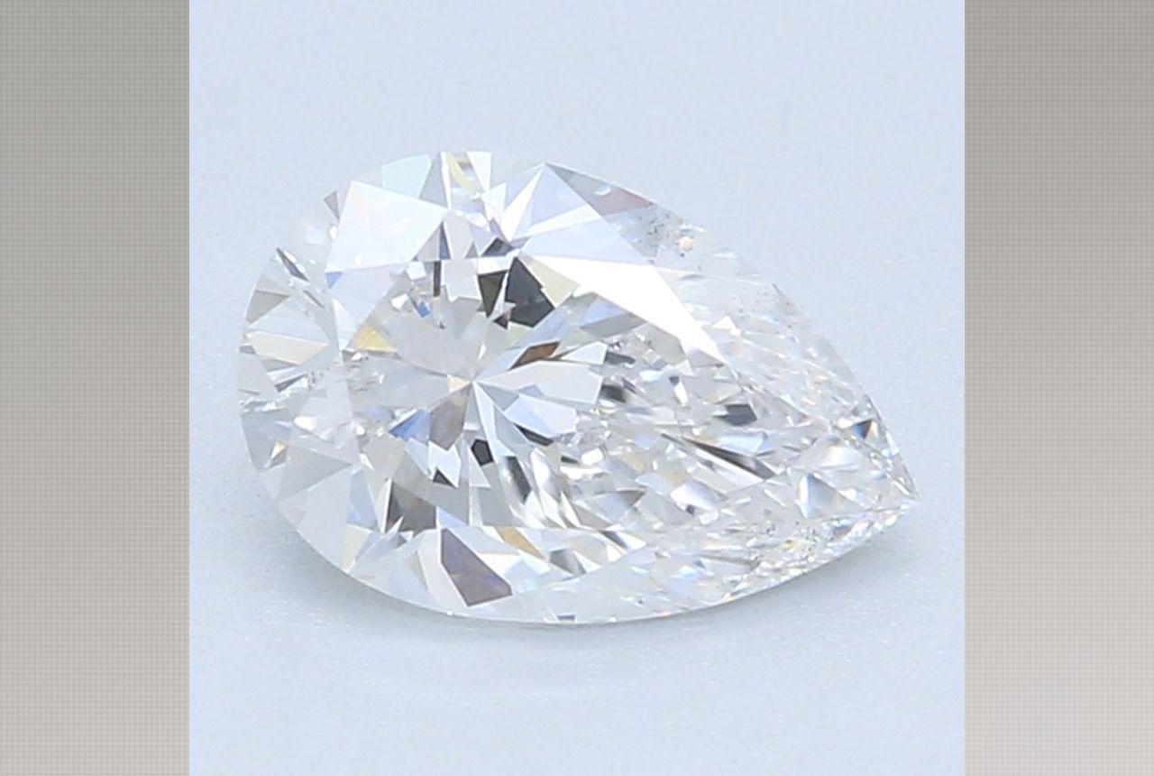 0.54 Carat Pear Lab Diamond
