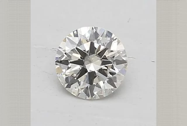 0.71 Carat Round Lab Diamond