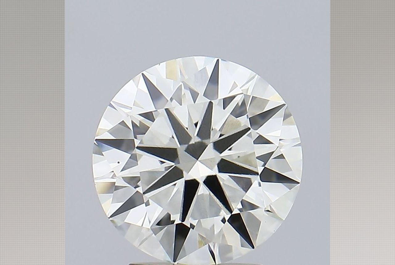 2.52 Carat Round Lab Diamond