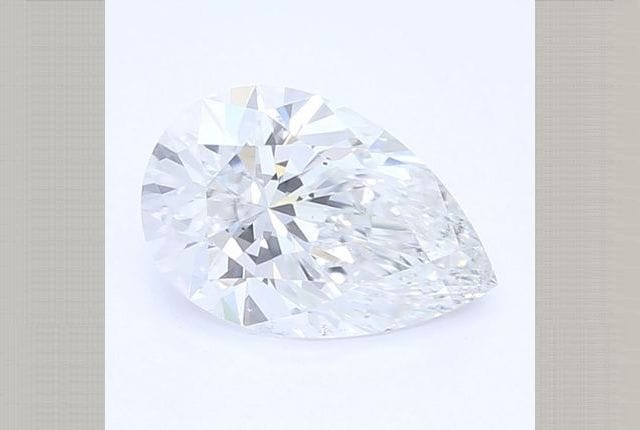 0.53 Carat Pear Lab Diamond