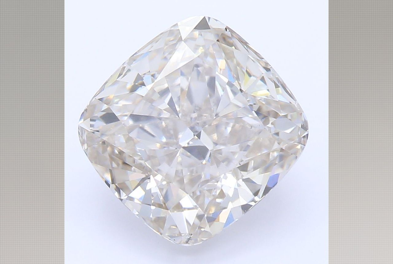 3.16 Carat Cushion Lab Diamond