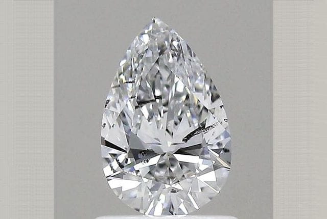 0.72 Carat Pear Lab Diamond