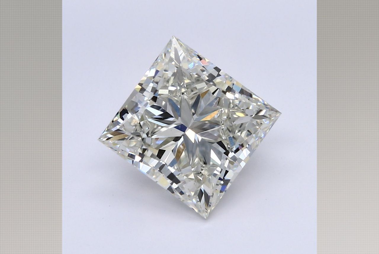 4.01 Carat Princess Lab Diamond